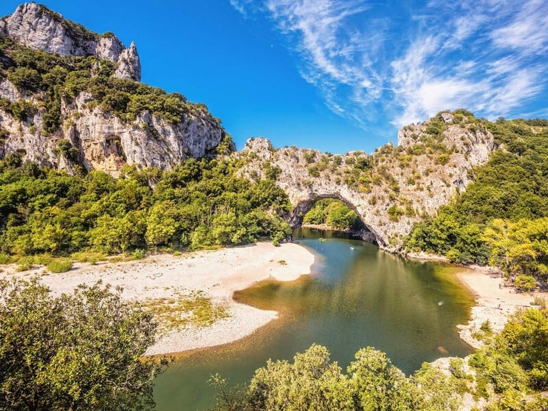 Le Pont d'Arc in the Gorges de l'Ardèche