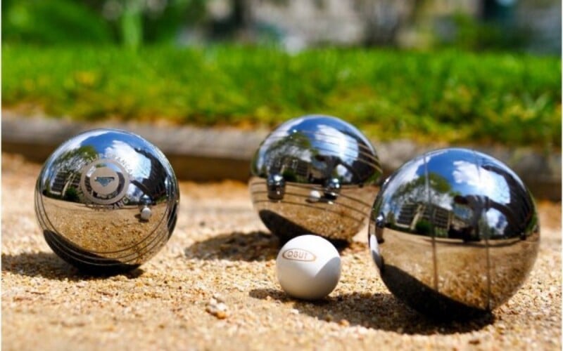 Pétanque playing area