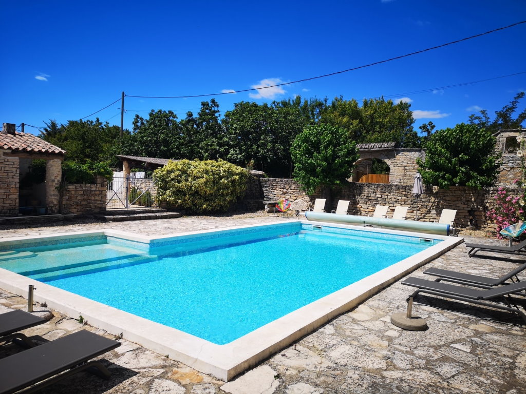 La piscine du Mas de la Figuière